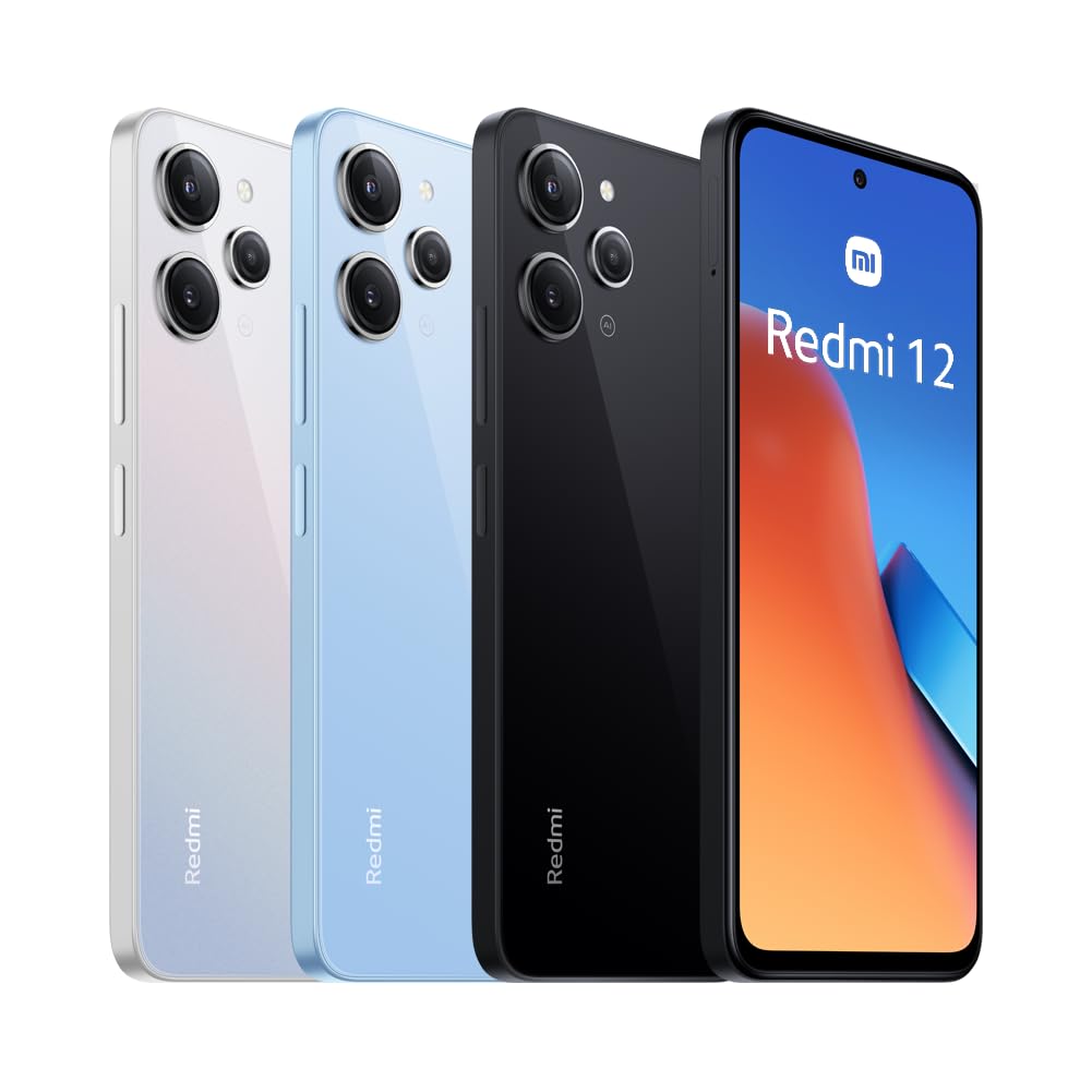 Xiaomi Redmi 12 Smartphone 4 + 128 GB Mobile Phone, 6.79